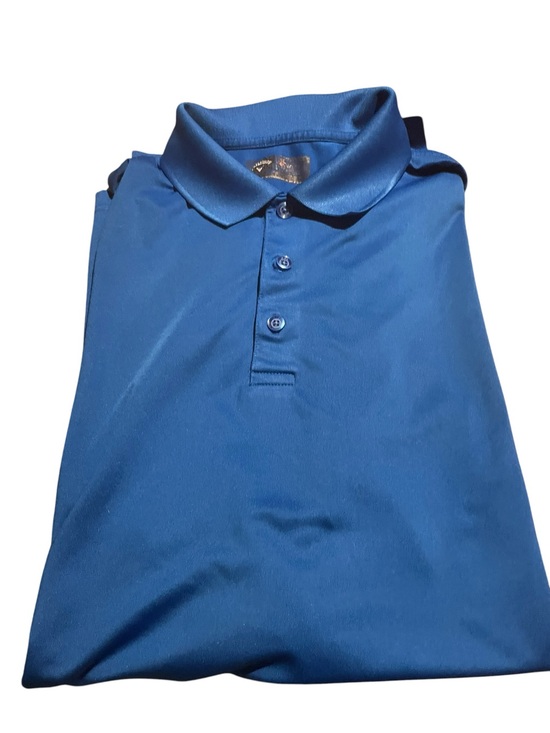 Callaway Other - Callaway XXL Men's Blue Polo Shirt – Classic Short-Sleeve Performance